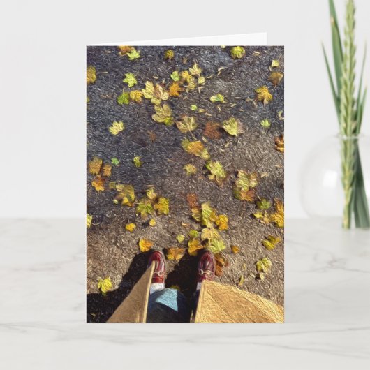 Chicago Fall Grußkarte Karte (Vorderseite)