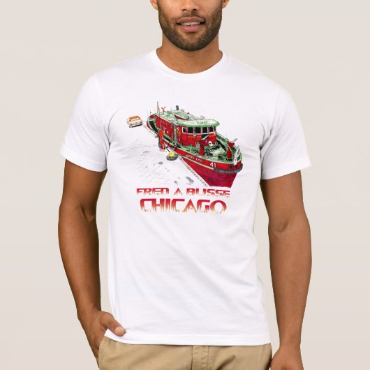 Chicago Fire Boat T-Shirt (Vorderseite)