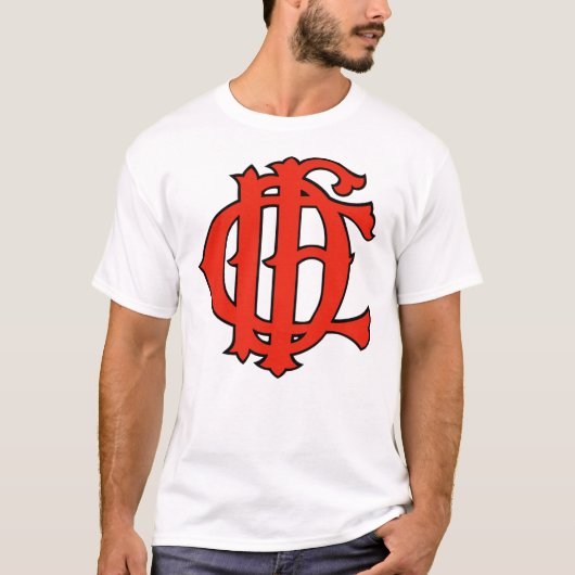 CHICAGO FIRE CFD LOGO Sticker T-Shirt (Vorderseite)
