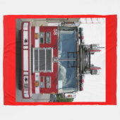 Chicago Fire Dept. Truck Company 58 Fleecedecke (Vorderseite (Horizontal))