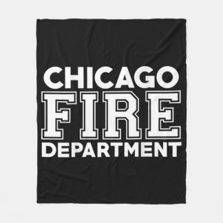 Chicago Fire Rescue Department Feuerwehrmann Fleecedecke