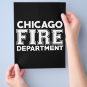 Chicago Fire Rescue Department Feuerwehrmann Flyer (Hand)