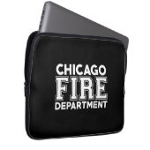 Chicago Fire Rescue Department Feuerwehrmann Laptopschutzhülle (Vorne Rechts)