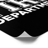 Chicago Fire Rescue Department Firefighter Poster (Ecke)