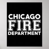 Chicago Fire Rescue Department Firefighter Poster (Vorne)