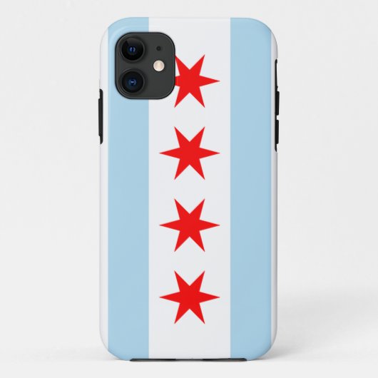 Chicago Flag Case-Mate iPhone 5 Barely There Hülle (Rückseite)
