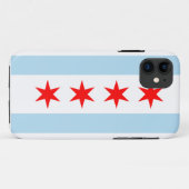 Chicago Flag Case-Mate iPhone Hülle (Rückseite (Horizontal))