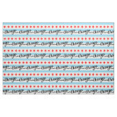 Chicago Flag Custom Cotton Muster Design Yard Ret Stoff (Fat Quarter (45,7 x 55,9 cm))