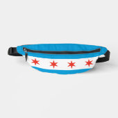 Chicago Flag Fanny Pack Bauchtasche (Vorderseite)
