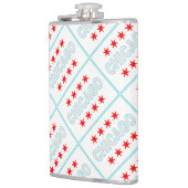 Chicago Flag Flachmann (Links)