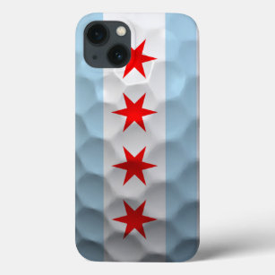 Chicago Flag Golf Ball Pattern Case-Mate iPhone Hülle