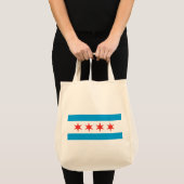Chicago Flag Grocery Tasche (Vorderseite (Produkt))