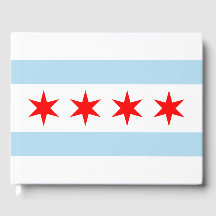 Chicago Flag Guest Book