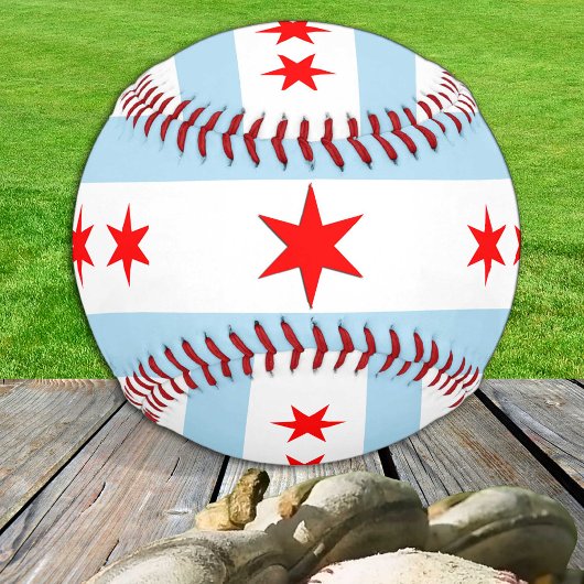 Chicago Flag, Illinois sport / Baseball Balls