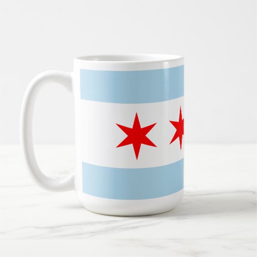 Chicago Flag Kaffeetasse (Links)