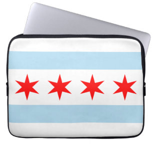Chicago Flag Laptopschutzhülle