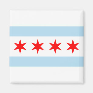 Chicago Flag Magnete Magnet