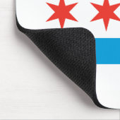 Chicago Flag Mousepad (Ecke)