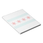 Chicago Flag Notizblock (angewinkelt)