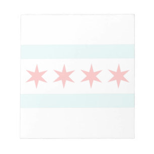 Chicago Flag Notizblock