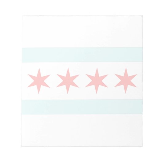 Chicago Flag Notizblock (Vorderseite)