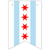 Chicago Flag Party, Banners/Hochzeiten Wimpelkette (Zweite Fahne)
