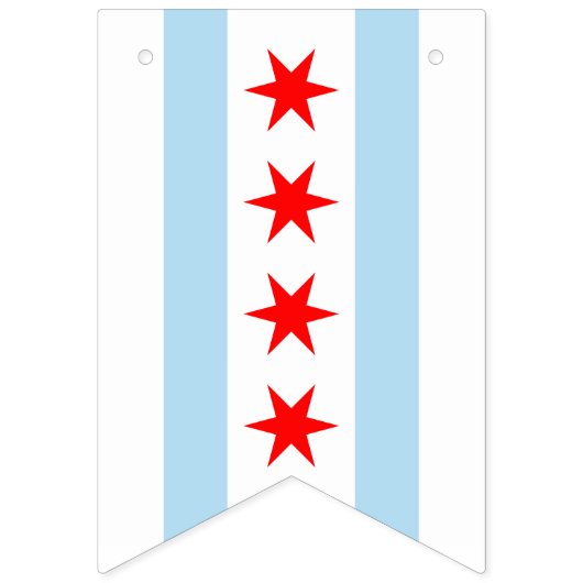 Chicago Flag Party, Banners/Hochzeiten Wimpelkette (Zweite Fahne)