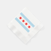 Chicago Flag Serviette (Ecke)