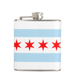 Chicago Flag Souvenir Flachmann