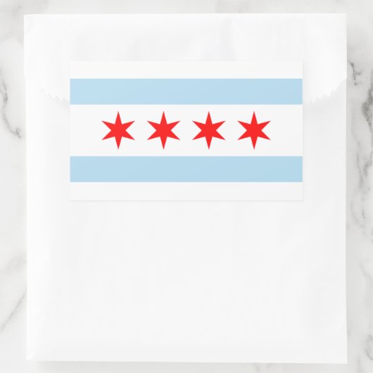 Chicago Flag Stickers (Tasche)