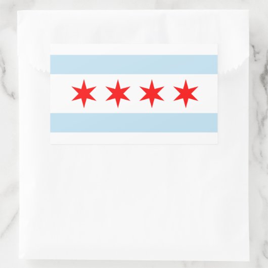 Chicago Flag Stickers (Tasche)