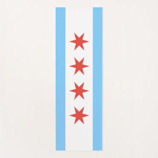 Chicago Flag Yoga Mat Yogamatte