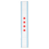 Chicago-Flagge Großer Tischläufer (Vorderseite)