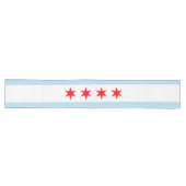 Chicago-Flagge Großer Tischläufer (Horizontal)