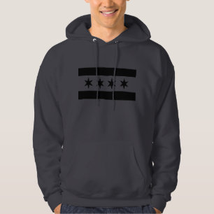 Chicago-Flagge - Hoodie