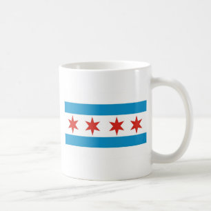 Chicago-Flagge Kaffeetasse
