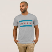 Chicago-Flagge T-Shirt (Vorne ganz)