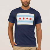 Chicago-Flagge T-Shirt (Vorderseite)
