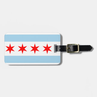 Chicago-Flaggen-Gepäckanhänger Gepäckanhänger