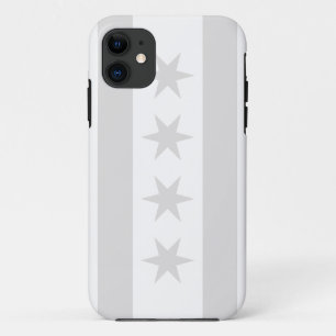 Chicago-Flaggen-Grau - iPhone 5 Case-Mate iPhone Hülle