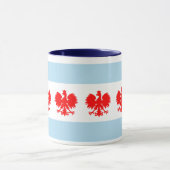 Chicago-Flaggen-Polnischart-Tasse Tasse (Zentrum)