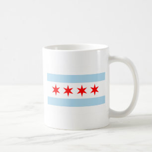 Chicago-Flaggen-Tasse Kaffeetasse