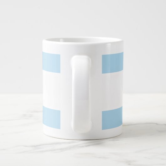 Chicago-Flaggen-Tunnel-bohrwagenTasse Jumbo-Tasse (Rückseite)