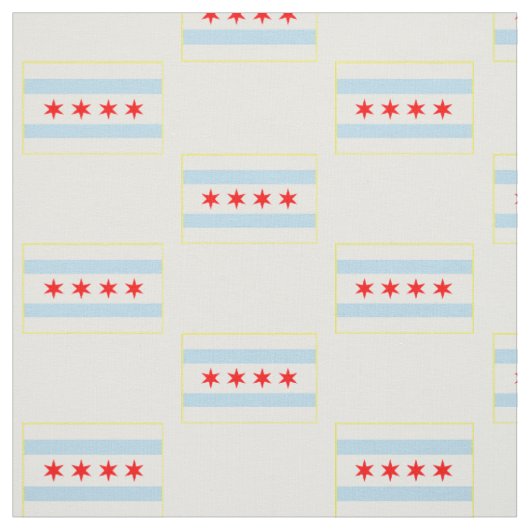 Chicago-Flaggenmuster Stoff (Muster)