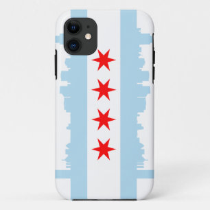Chicago-Flaggeskyline-Case-Mate iPhone 5 Case-Mate iPhone Hülle