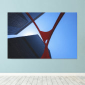 Chicago Flamingo Leinwanddruck (Insitu (Holzboden))