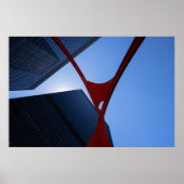 Chicago Flamingo Poster (Vorne)