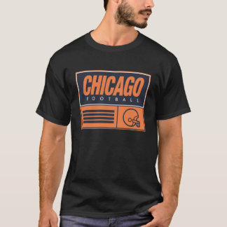 Chicago Football Oversized 1 T-Shirt