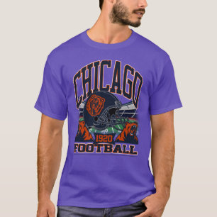 Chicago Football - Vintage Gridiron Legacy Cub Sti T-Shirt