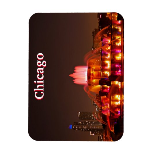 Chicago Fountain Magnet (Vertikal)